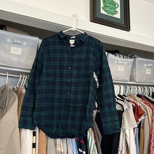 J.Crew plaid button down